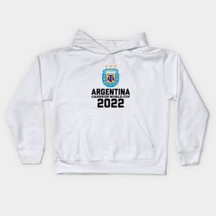 Argentina Campeón World Cup T-Shirt Kids Hoodie